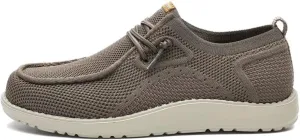 1TAZERO Mens Wide Shoes Casual Slip On Shoes for Men - Men Loafers Wide Comfortable Boat Shoes with Arch Support