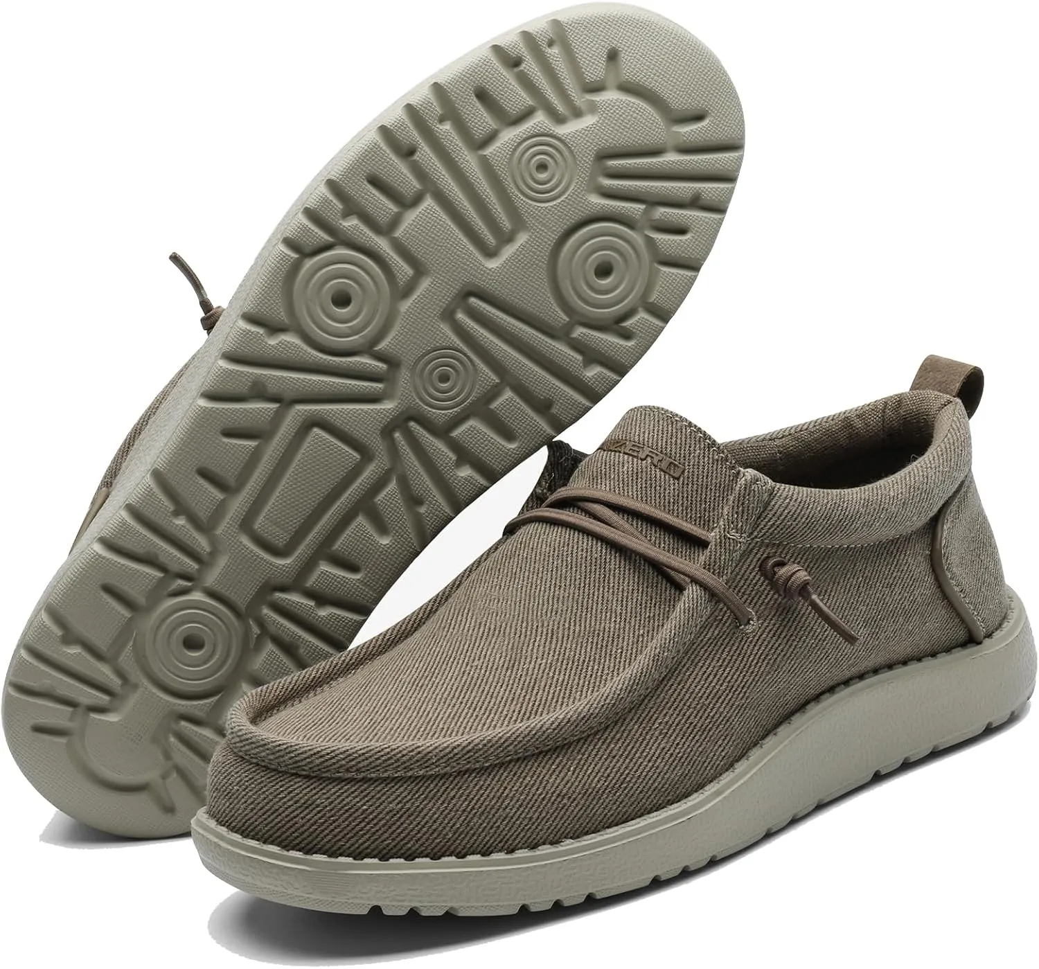 1TAZERO Mens Wide Shoes Casual Slip On Shoes for Men - Men Loafers Wide Comfortable Boat Shoes with Arch Support