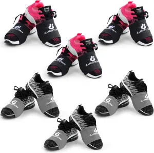 6 Pairs Dance Shoe Socks on Smooth Floors Over Sneakers,Shoe Cover Dancing Shoe Sliders Dancers Turning Socks Protect Knees