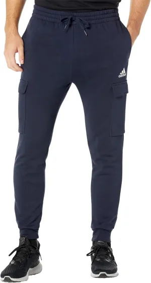 adidas Men's Essentials Fleece Regular Tapered Cargo Pants