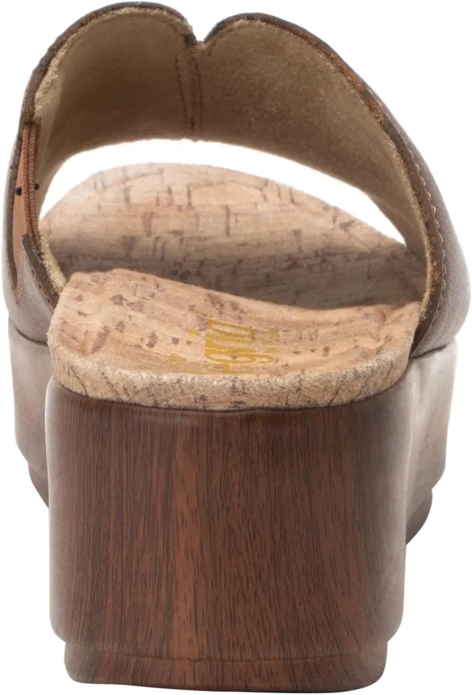 Alegria Triniti - Timeless Leather Platform Sandal - Comfort, Arch Support and Stylish Women's Sandal for Everyday Elegance - Slip-Resistant Wedge Slide