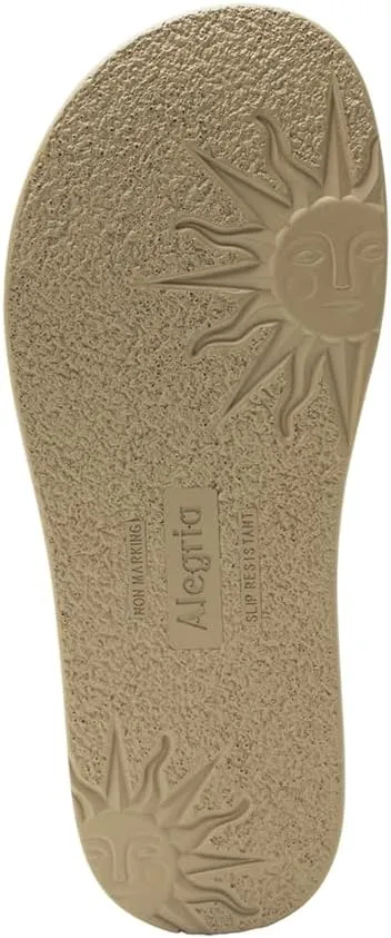 Alegria Women Audie Water Friendly Elastic Heel Strap Sandal Platform