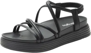 Alegria Women Audie Water Friendly Elastic Heel Strap Sandal Platform