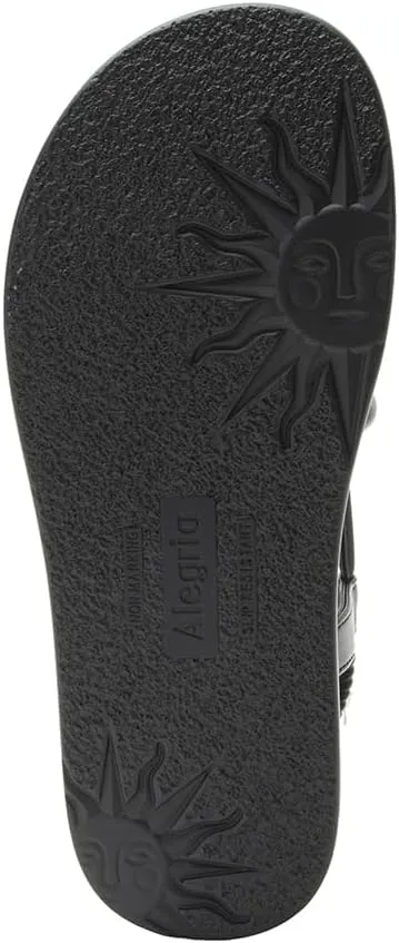 Alegria Women Audie Water Friendly Elastic Heel Strap Sandal Platform