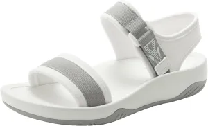 Alegria Women Crea8tion Ergo Foam Ankle Strap Sandal