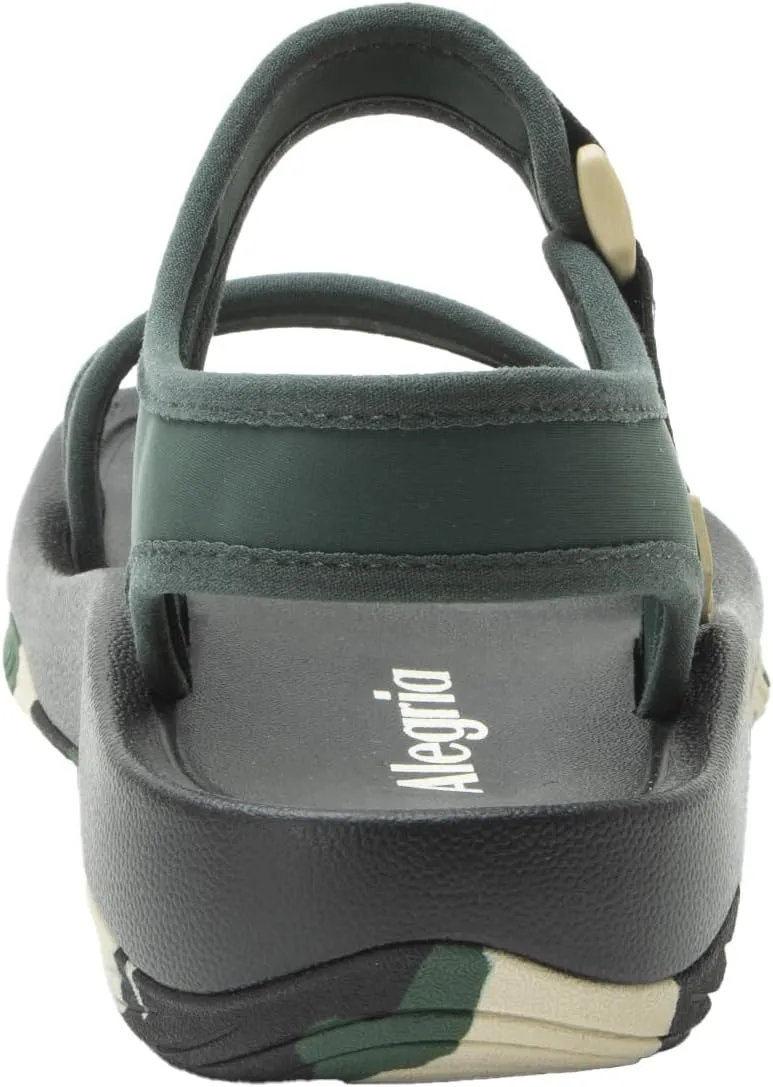 Alegria Women Crea8tion Ergo Foam Ankle Strap Sandal