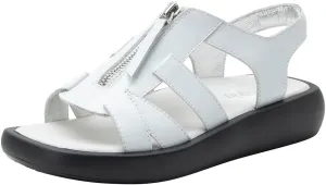 Alegria Women Palmer Open Toe Leather Fisherman Gladiator Sandal