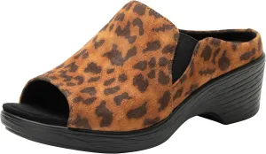 Alegria Womens Shilaine Wedge - Stylish and Versatile Open Back Heel for Endless Support - Enhanced Arch Slip Resistant Peep Toe Platform Sandal For Professionals