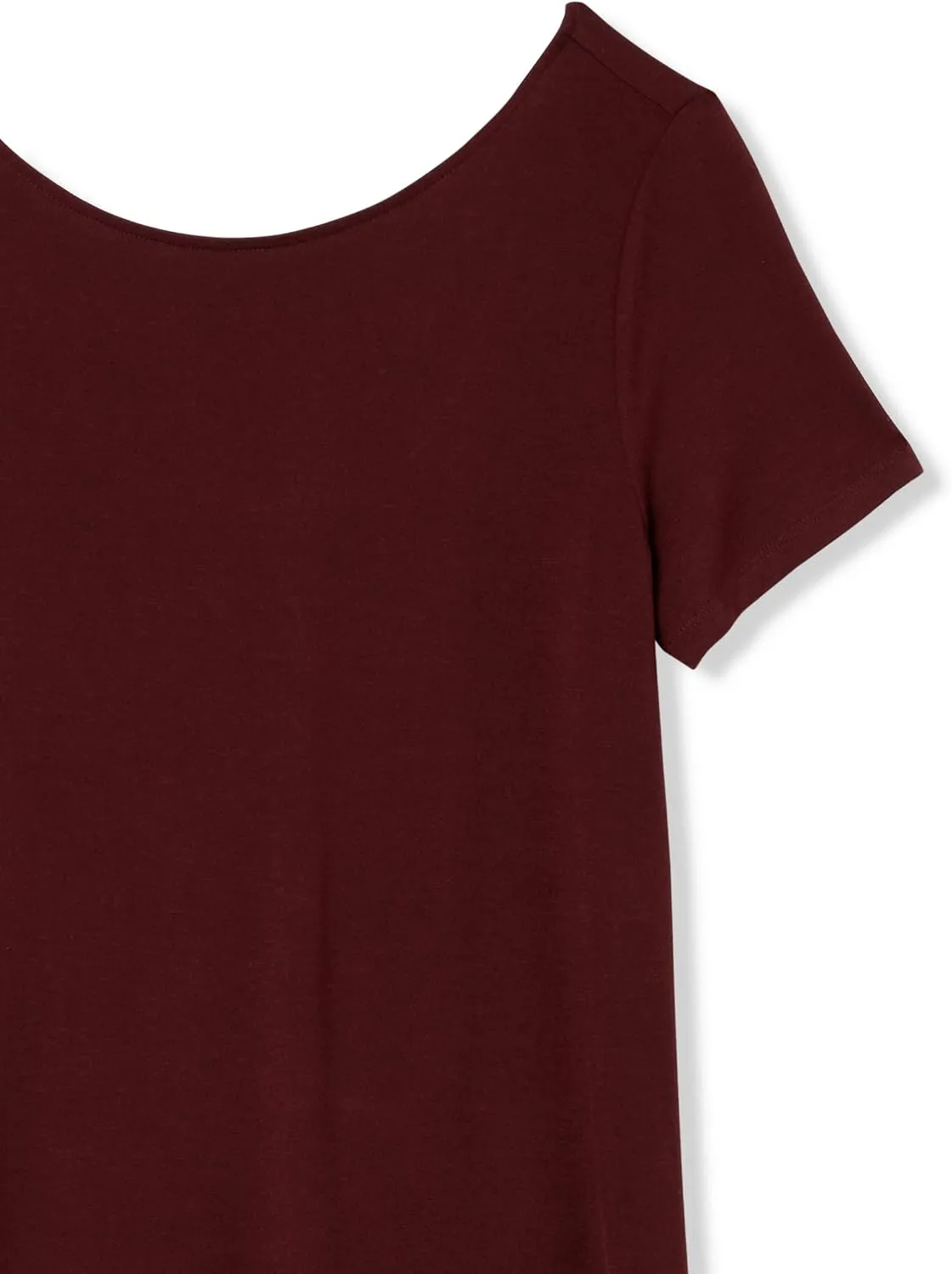 Amazon Essentials Women's Jersey Regular-Fit Ballet-Back t-Shirt Dress (Previously Daily Ritual)
