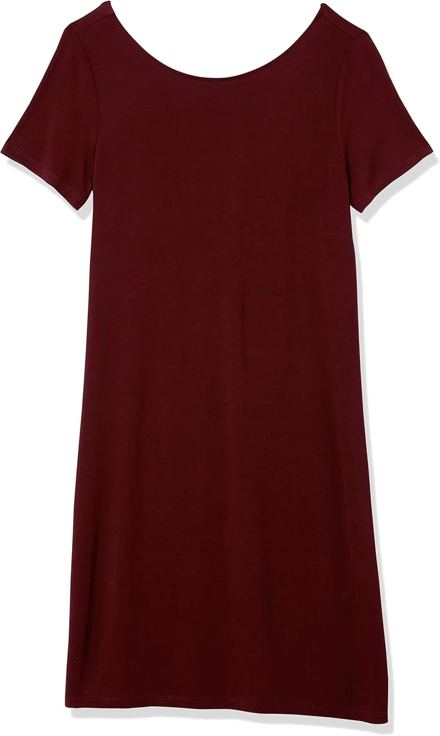 Amazon Essentials Women's Jersey Regular-Fit Ballet-Back t-Shirt Dress (Previously Daily Ritual)