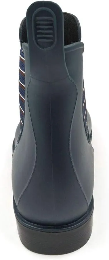 Amoji Unisex Ankle Chelsea Rain Short Rubber Boots 919