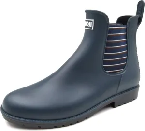 Amoji Unisex Ankle Chelsea Rain Short Rubber Boots 919