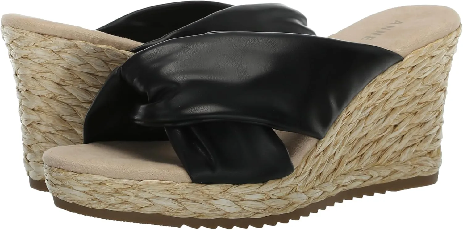 Anne Klein Womens Winnie Espadrilles