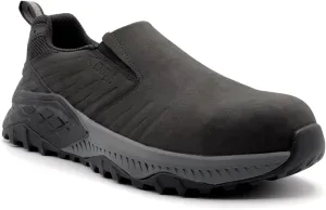 Avenger Work Boots Men's Summit Trail Moc Ct Industrial Shoe, Black, 7.5 X-Wide
