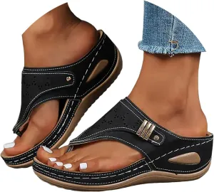 Avylays Orthopedic Sandals,Breathable Mesh Hollow Sports Sandals,Orthopedic Flip-Flops Summer Comfortable Sandals