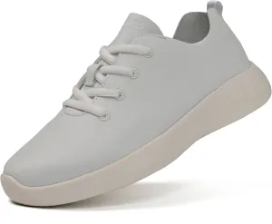 Balance Runner Comfortable Leather Sneakers for Women and Men, Non-Slip Arch Support Walking Shoes, Casual and Work Shoes for Women, Fashion Sneakers for Office, Black, White, Tan Running Shoes and Casual Shoes for All day