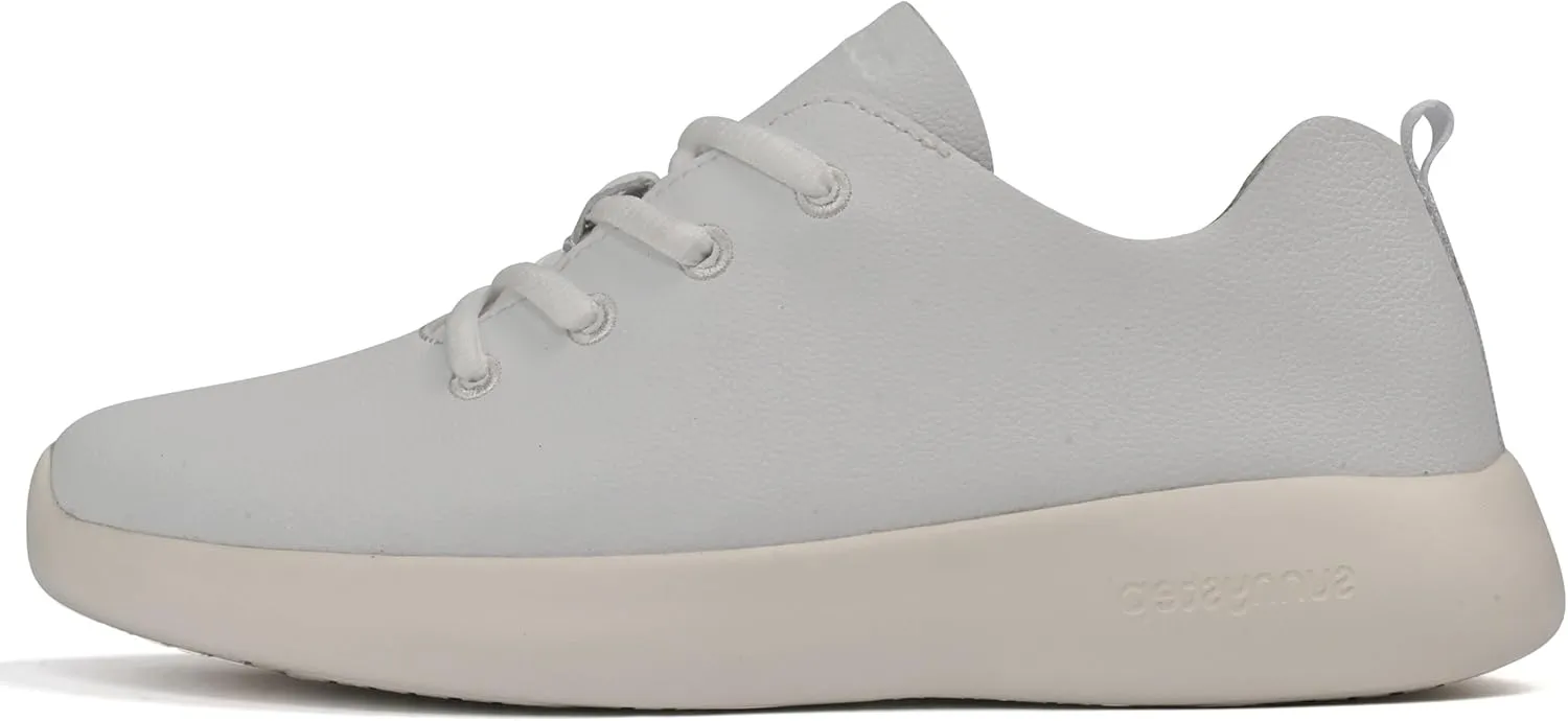 Balance Runner Comfortable Leather Sneakers for Women and Men, Non-Slip Arch Support Walking Shoes, Casual and Work Shoes for Women, Fashion Sneakers for Office, Black, White, Tan Running Shoes and Casual Shoes for All day