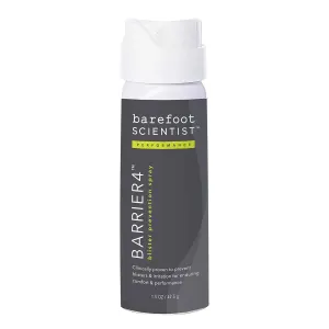 Barefoot Scientist Barrier4, Blister Prevention Foot Spray, Anti Chafing Sport Spray Formulated for Feet, 1.5 oz