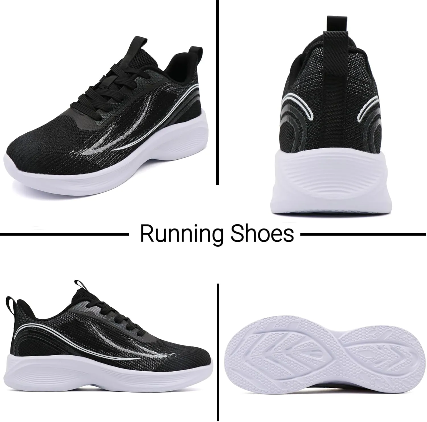 Beita Womens Running Shoes Non Slip Walking Sneakers Breathable Sports Shoes for Gym Travel Work