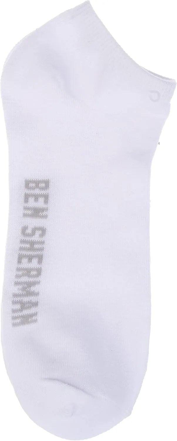 Ben Sherman Men’s Low Cut Socks - 10 PK Soft, Breathable Comfort Fit, No Show Socks