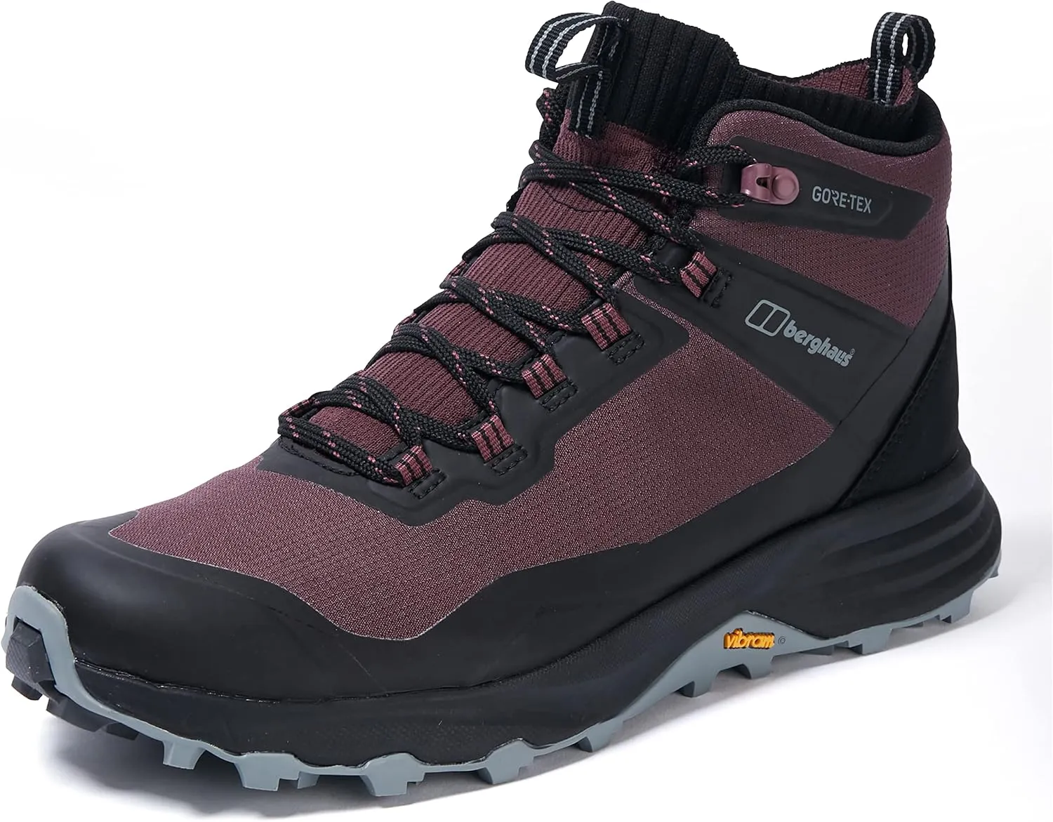 Berghaus Womens VC22 Mid GTX AF Textile Synthetic Purple Black Boots 8 US