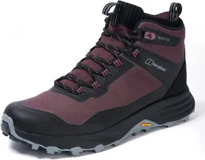 Berghaus Womens VC22 Mid GTX AF Textile Synthetic Purple Black Boots 8 US