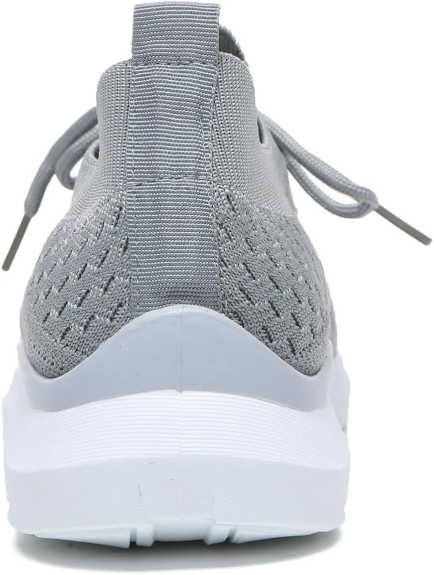 Bernal Sneakers for Women Casual Mesh Breathable Lace Up Walking Shoes Lightweight Non Slip Tennis Gym Workout Shopping Shoes