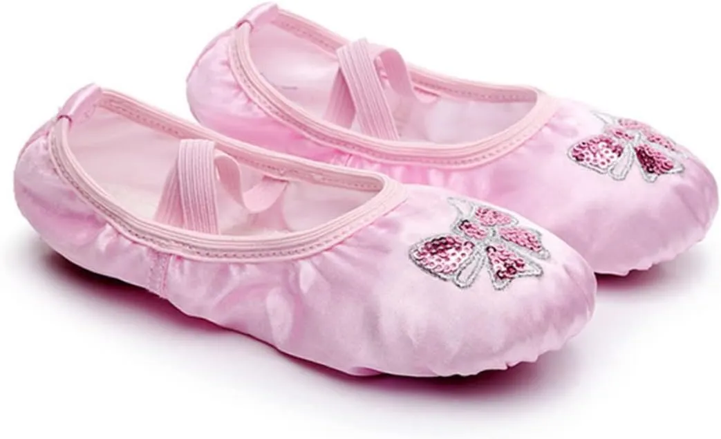 BESPORTBLE 2pcs Shoes Ballet Slippers Ballet feet Ballet Flats Lyrical Shoe Kids Slippers Kids Slide Sandals