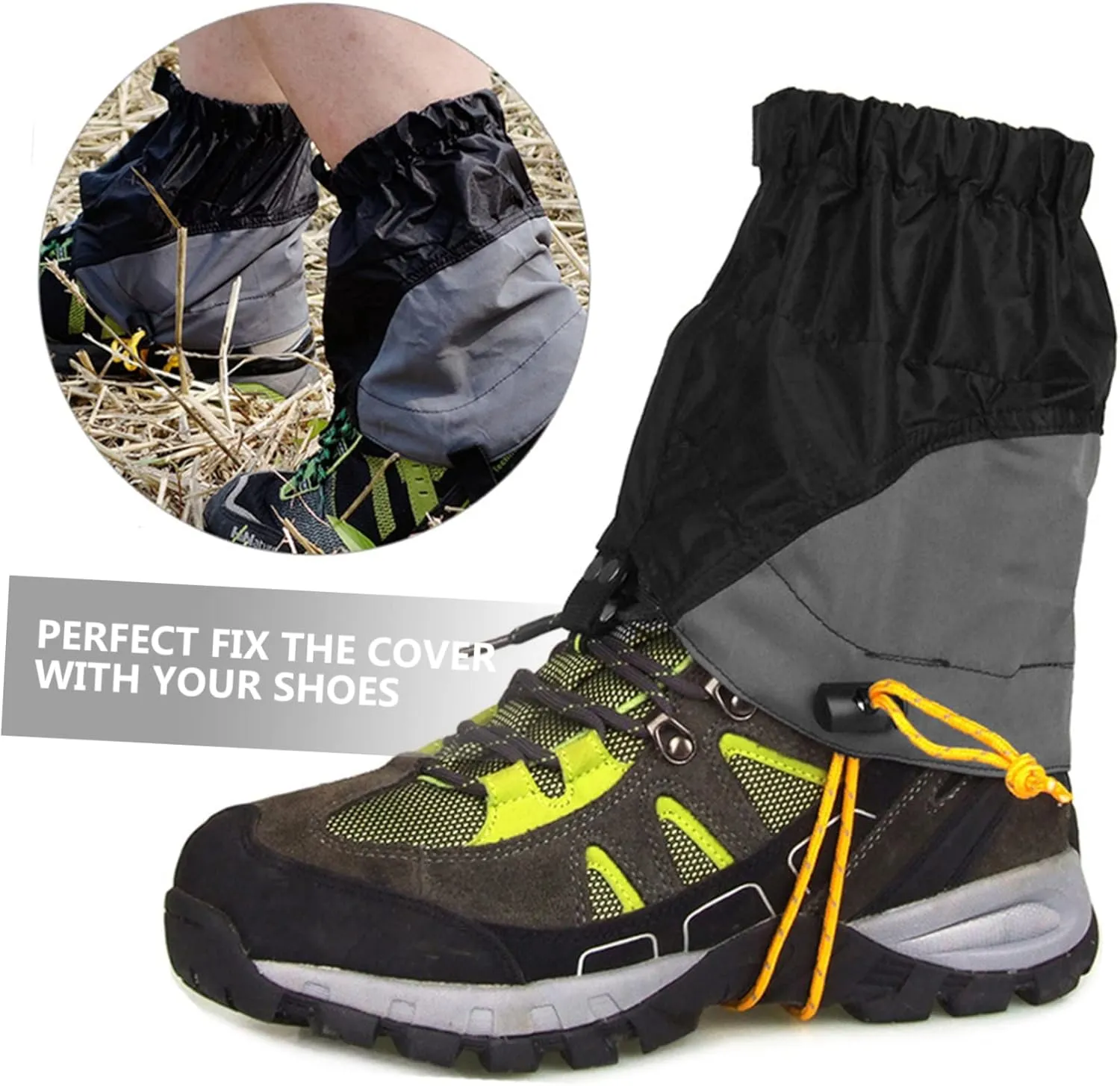 BESPORTBLE Anti Sand Shoe Cover Crew Men Arm Warmer Proof Boots Elastic Slippers Yoga Butterluxe Gaiters for Trail