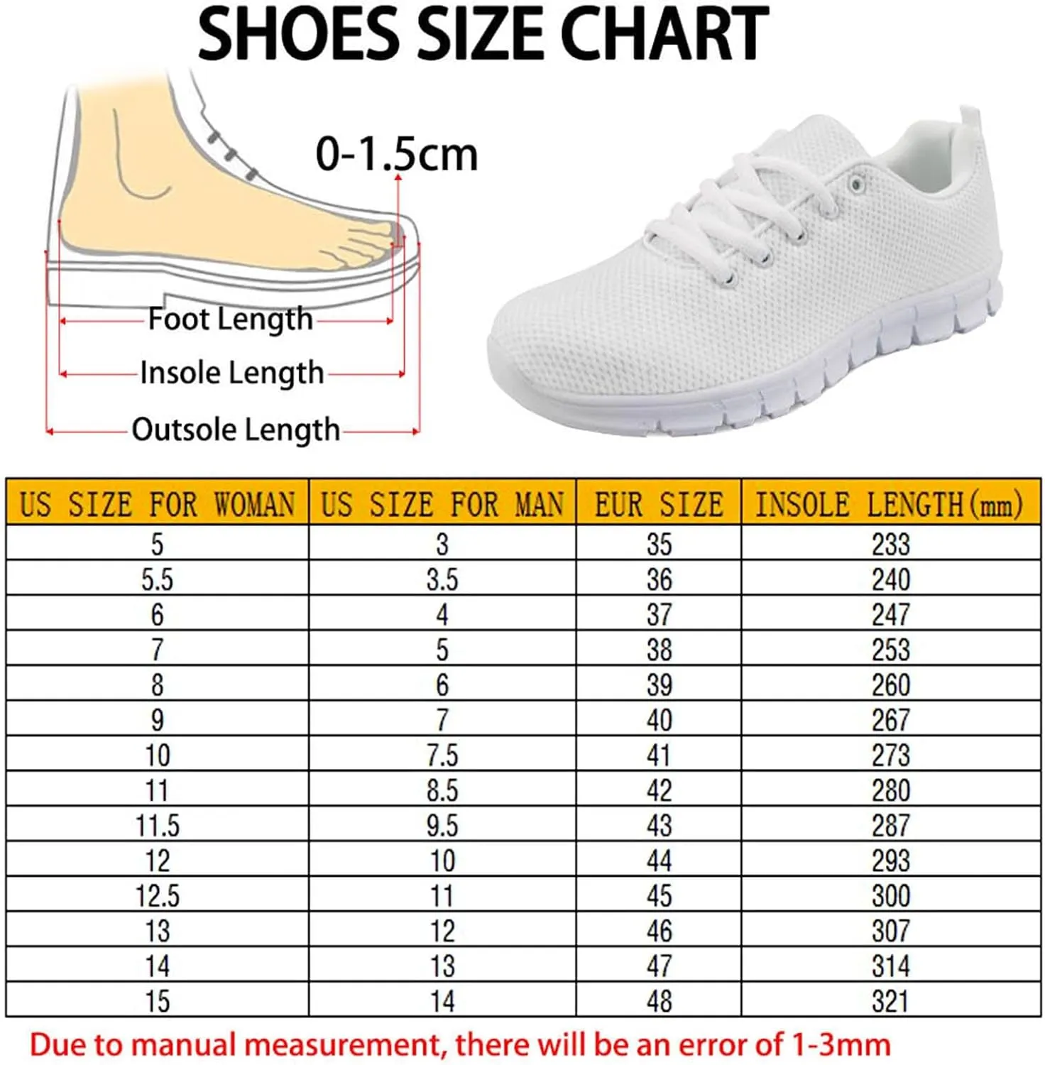 BGXW Running Shoes for Men Women Fashion Mesh Sneakers Low Top Anti-Slip Athletic Shoes