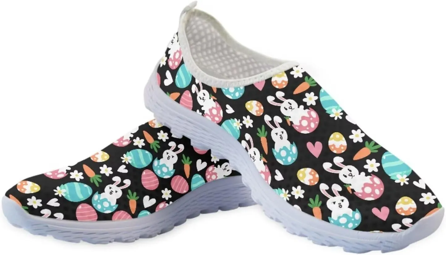 Bigcardesigns Fashion Women's Walking Shoes Sport Sneakers Breathable Mesh Loafers