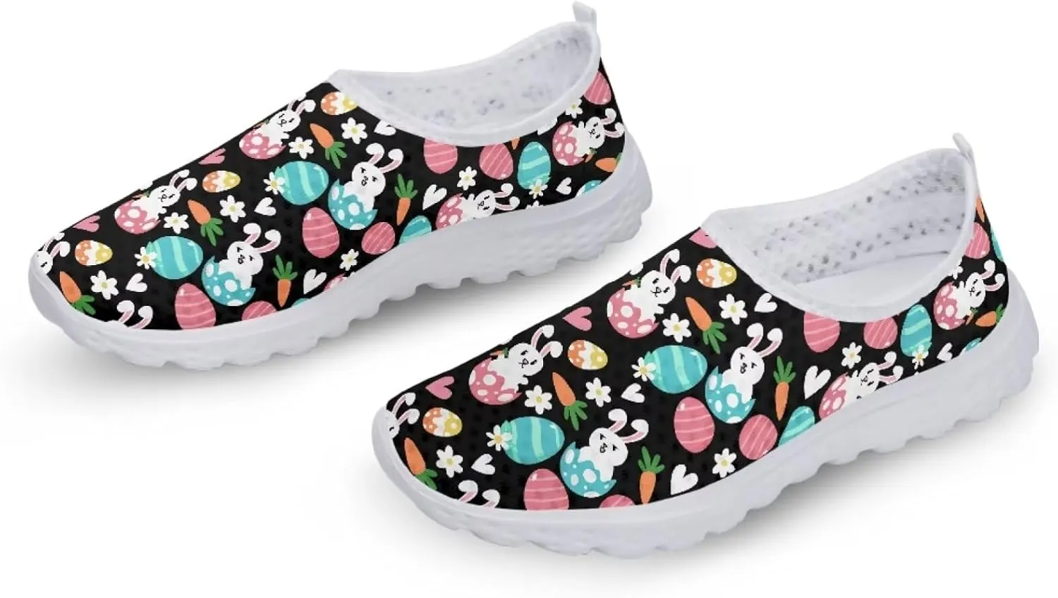 Bigcardesigns Fashion Women's Walking Shoes Sport Sneakers Breathable Mesh Loafers