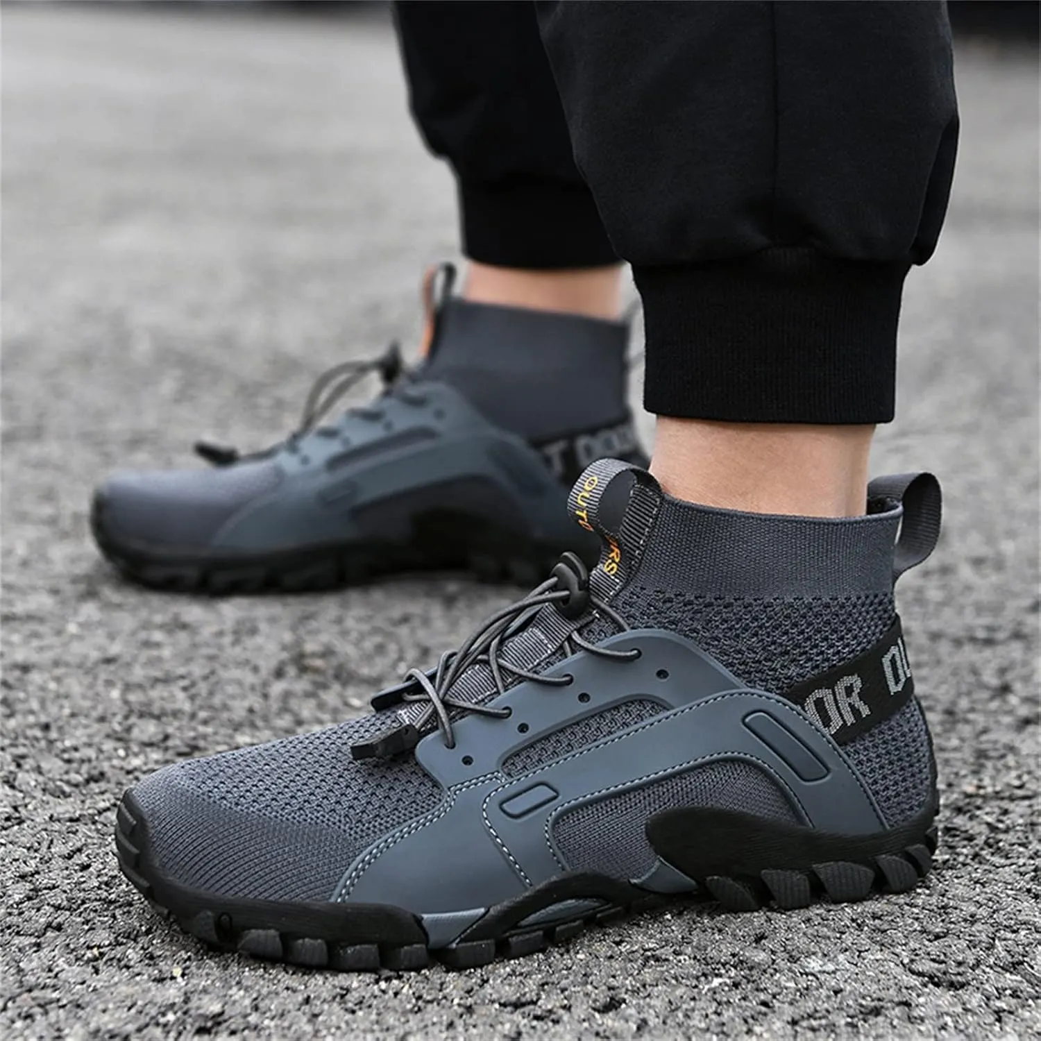BORAMAX Men's Running Shoes Non Slip Athletic Tennis Walking Type Sneakers Hip Hop Men Walking Running Sneakers Shoe