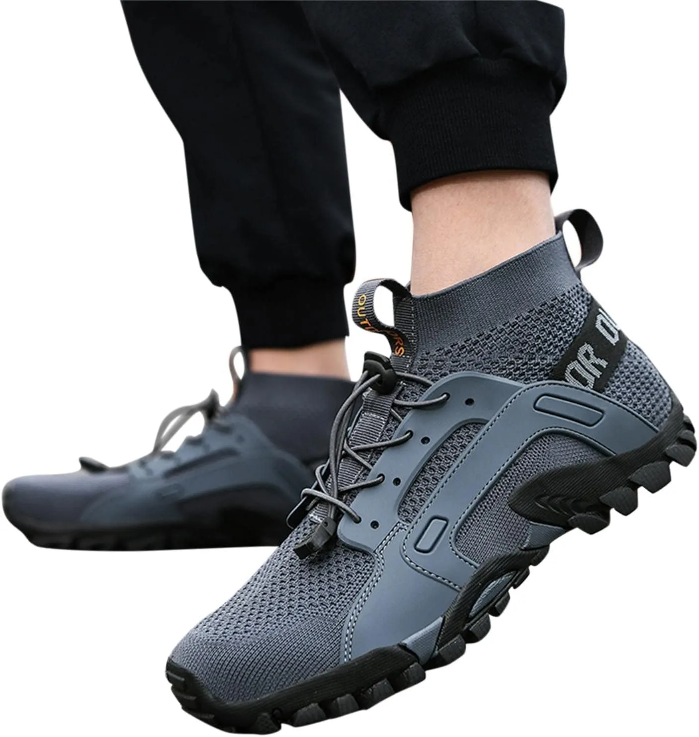 BORAMAX Men's Running Shoes Non Slip Athletic Tennis Walking Type Sneakers Hip Hop Men Walking Running Sneakers Shoe
