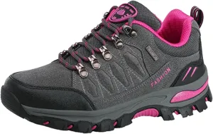 BORAMAX Women's Sneakers Outdoor Sports Climbing Hiking Shoes Waterproof Trekking Running Shoes Womens Climbing Shoes