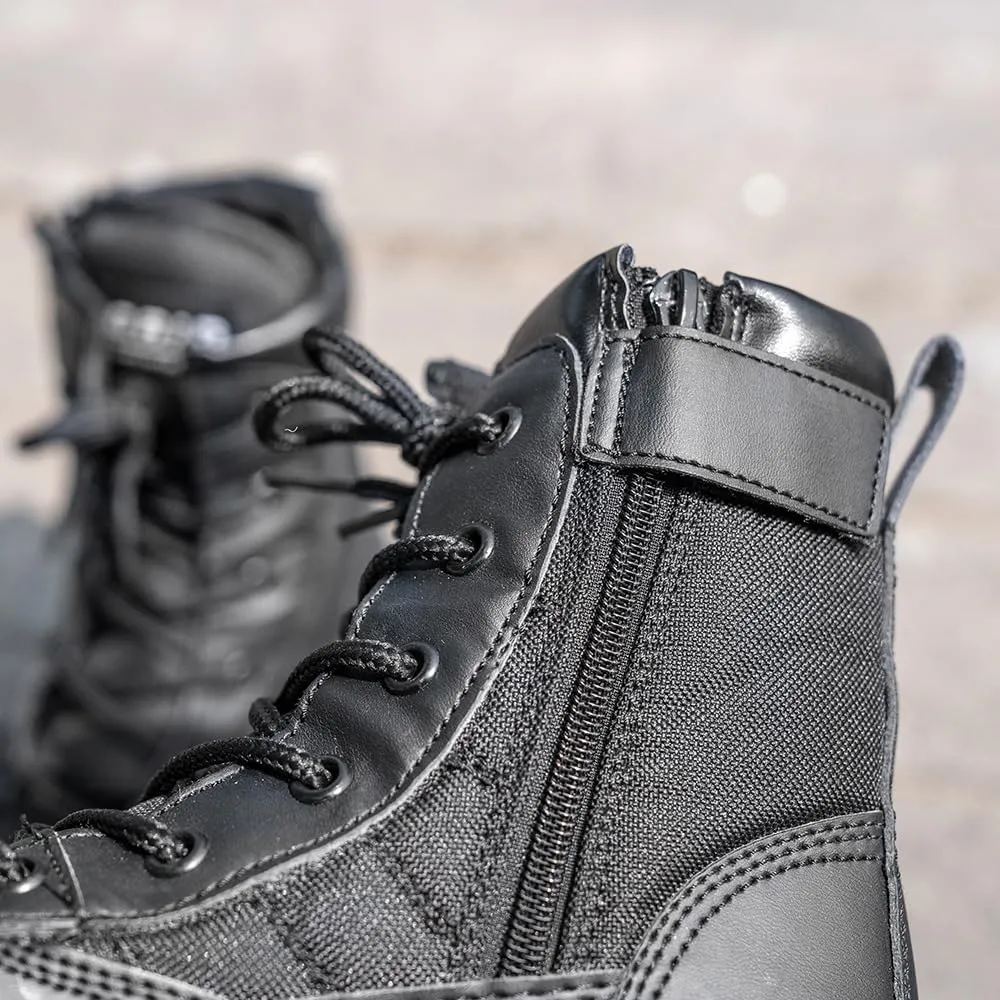 Boys and girls hiking boots summer camp waterproof anti-collision non-slip desert boots military fan shoes children's hiking shoes