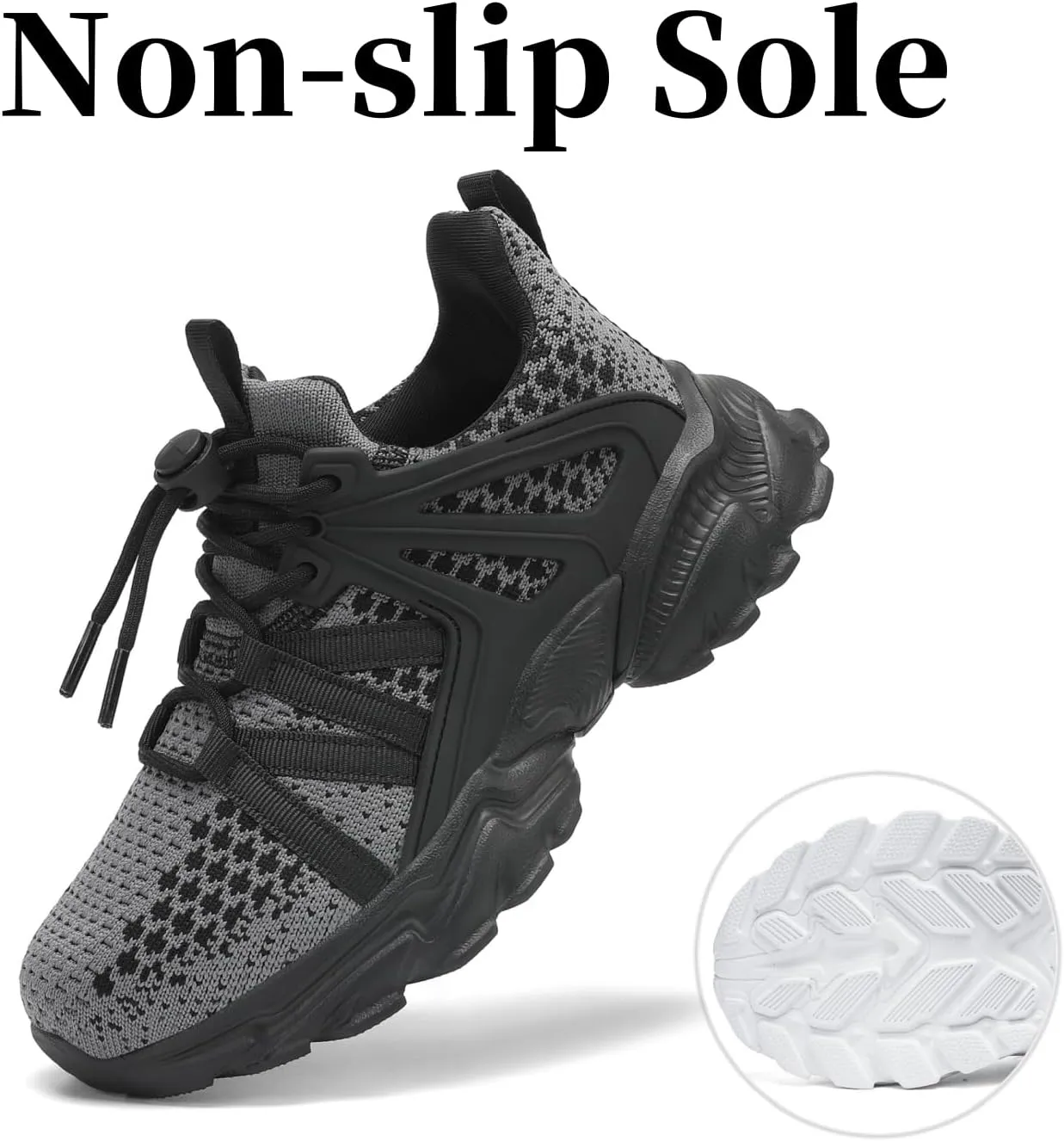 Boys Girls Shoes Kids Sneakers Lightweight Breathable Tennis Athletic Running Shoes for Toddler/Little Kid/Big Kid