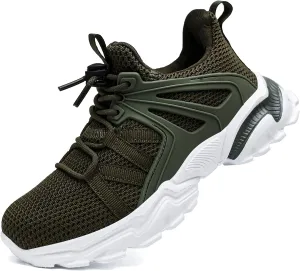 Boys Girls Shoes Kids Sneakers Lightweight Breathable Tennis Athletic Running Shoes for Toddler/Little Kid/Big Kid