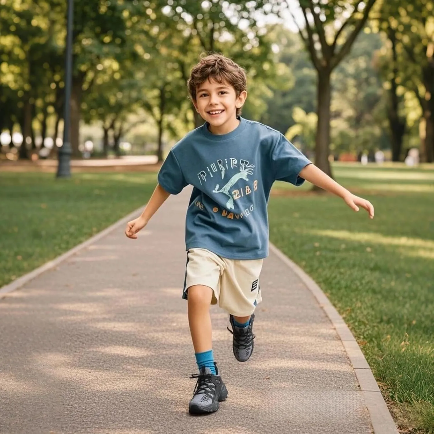 Boys Girls Shoes Kids Sneakers Lightweight Breathable Tennis Athletic Running Shoes for Toddler/Little Kid/Big Kid