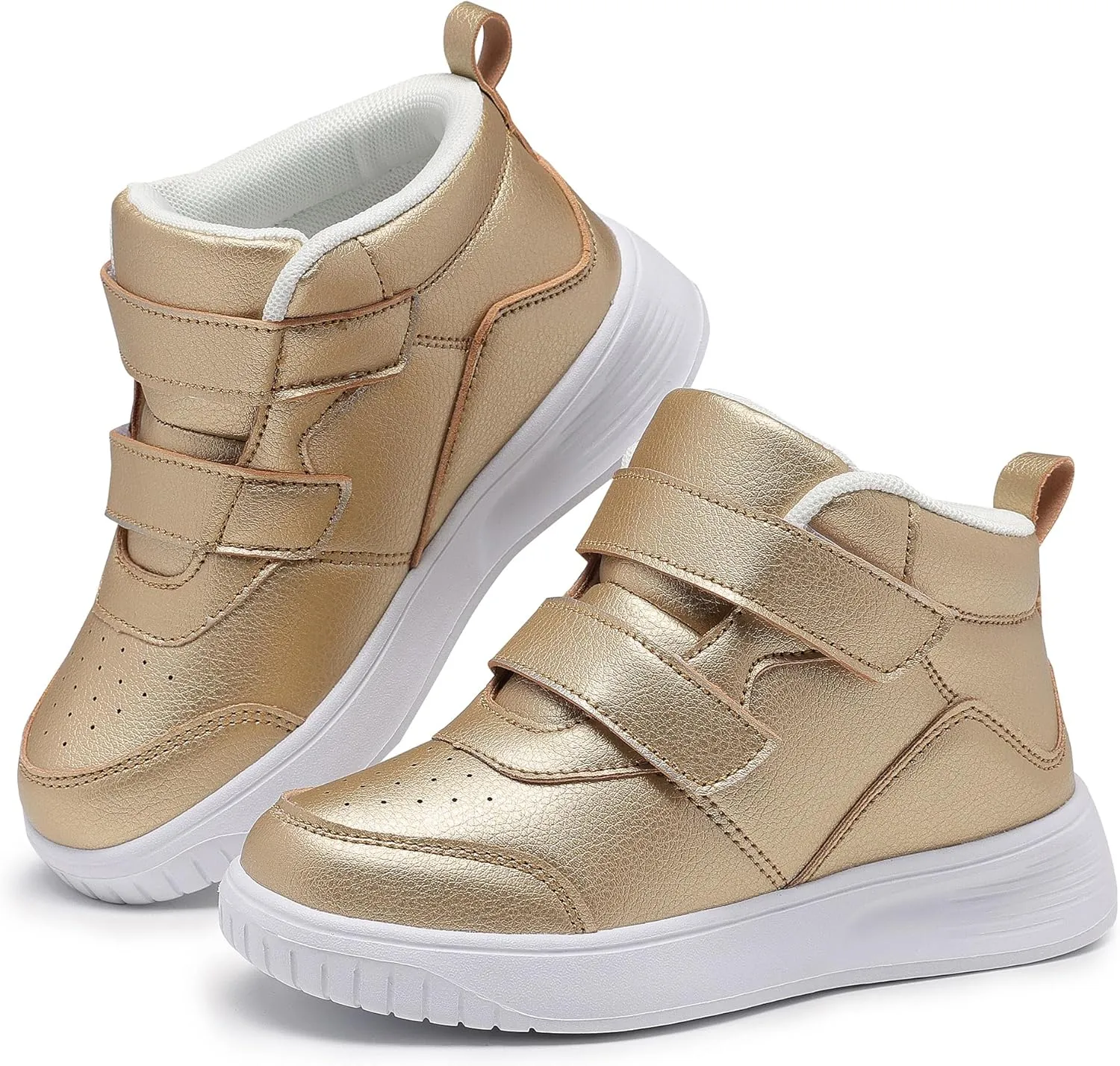 Boys High Top Sneakers Fashion Girls Shoes Lightweight Casual Kids Gym Shoes