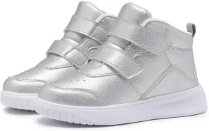 Boys High Top Sneakers Fashion Girls Shoes Lightweight Casual Kids Gym Shoes
