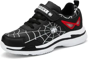 Boys Lightweight Sneakers Leather Kids Toddler Girls Tennis Running Shoes