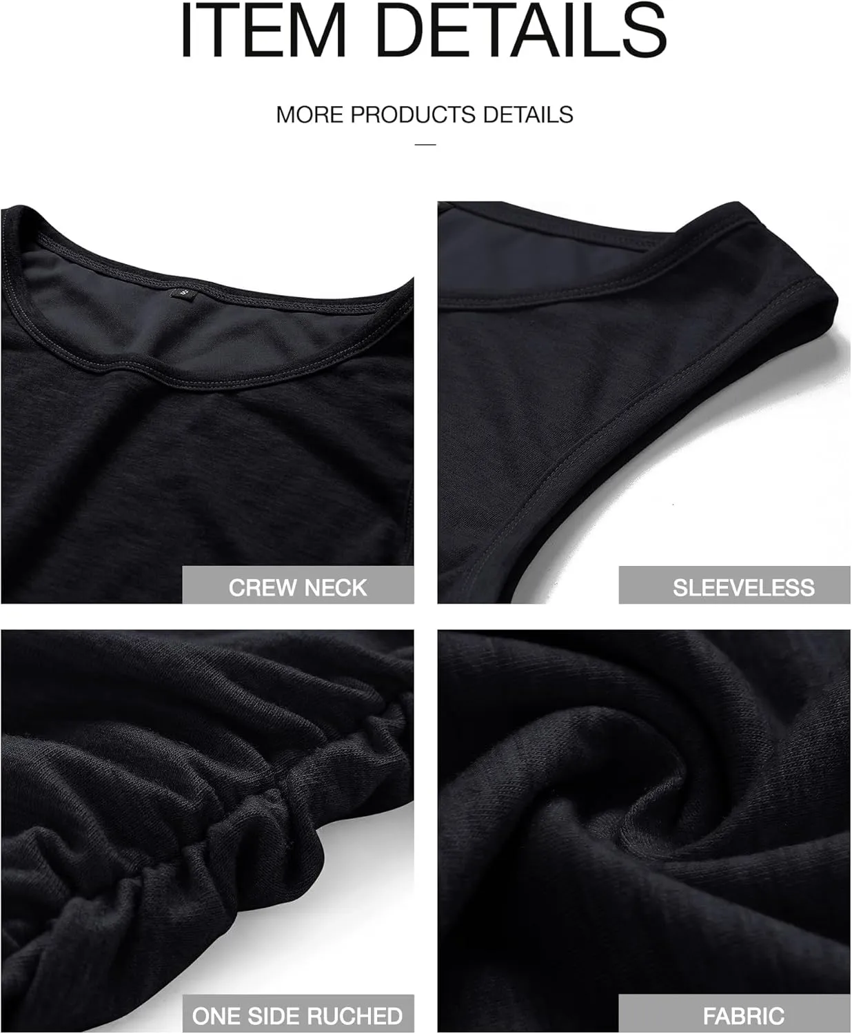 BTFBM Women 2025 Summer Sleeveless Tank Dresses Crew Neck Slim Fit Short Casual Ruched Bodycon Party Club Mini Dress