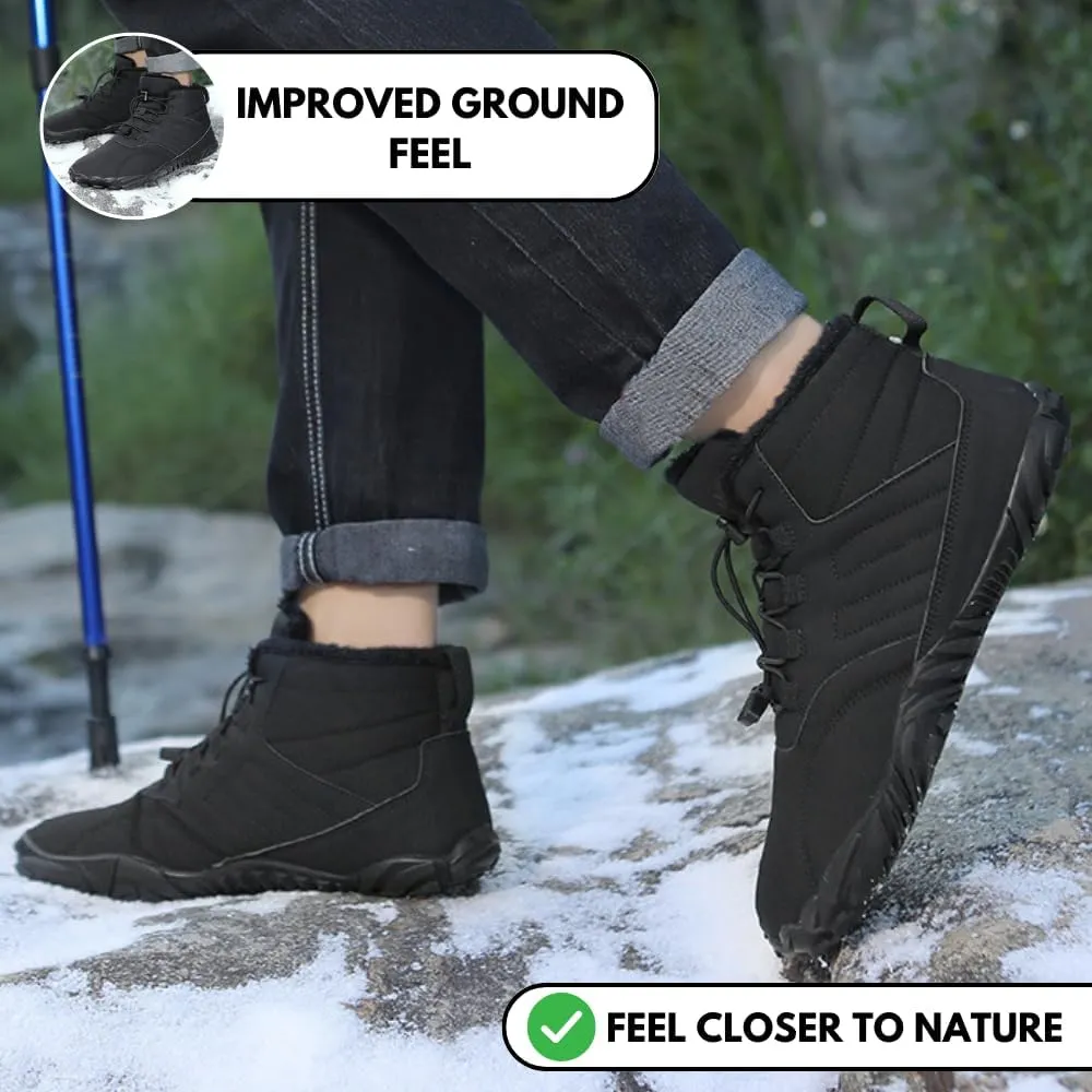 Caspar Pro HF - Non-slip and Comfortable Winter Barefoot Shoes Provide Warmth and Support, Walking Boots For Women Men Unisex