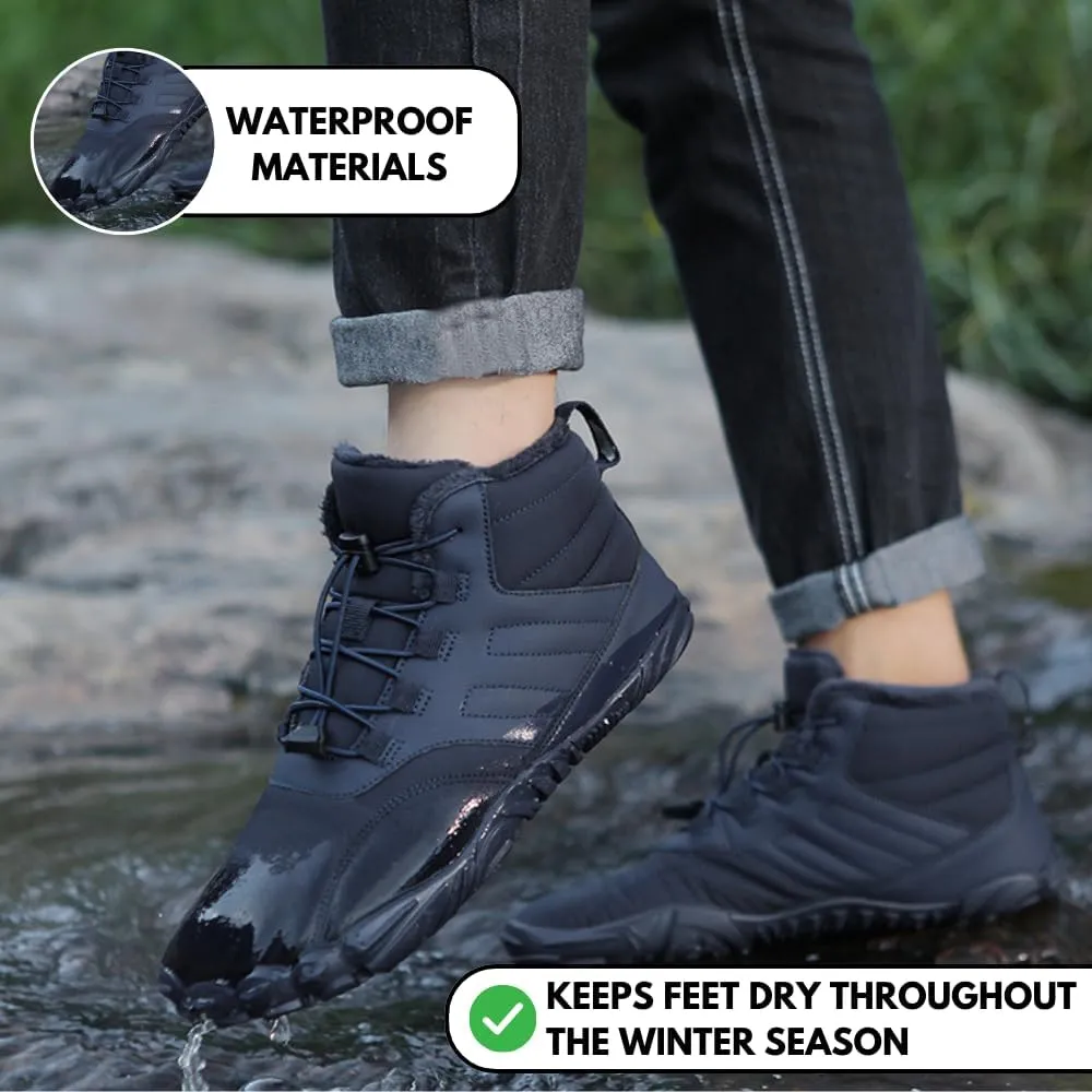 Caspar Pro HF - Non-slip and Comfortable Winter Barefoot Shoes Provide Warmth and Support, Walking Boots For Women Men Unisex