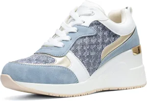 Cestfini Fashion Wedge Heeled Sneakers for Women