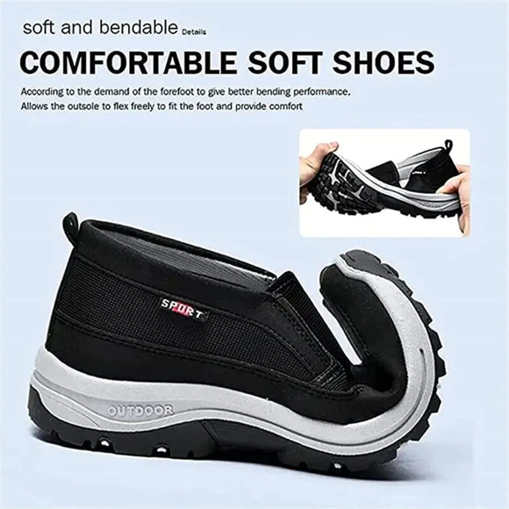 CNA Trop Shoes for Men, CNA Trop Men Outdoor Hiking Orthopedic Shoes Breathable Walking Loafers