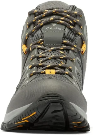 Columbia Mens Granite Trail Mid Waterproof, Dark Grey/Raw Honey, 10
