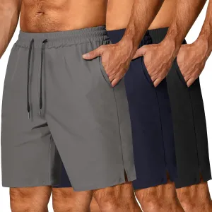 COOFANDY Men's Athletic Running Shorts Quick Dry Lightweight Gym Workout Training Sports Shorts with Pockets