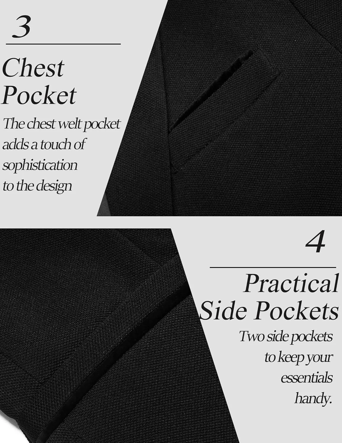 COOFANDY Men's Casual Blazer Jacket Slim Fit Sports Coat Business Suit Jackets One Button